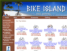 Tablet Screenshot of bikeisland.com